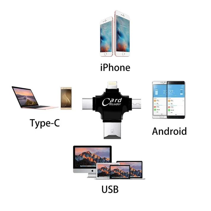 Universal Smartphone Micro SD Card reader